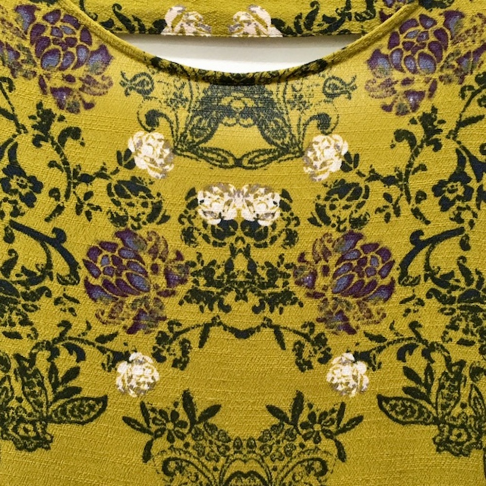 Goldenrod Tunic DRESS Long Sleeve Smooth Talker - Picture 5 of 5